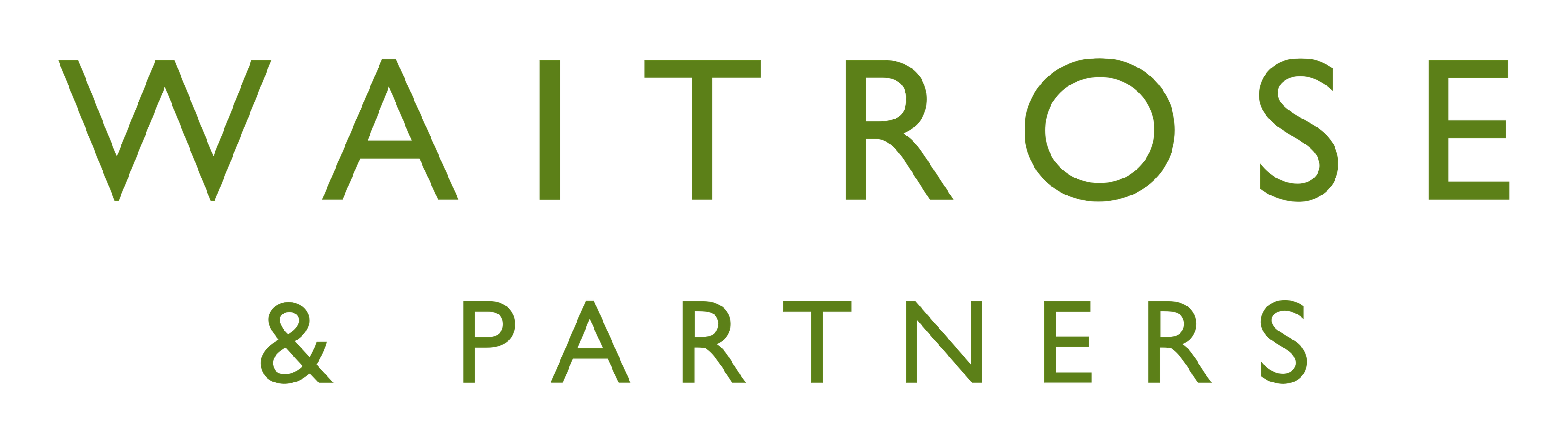 Waitrose logo on a transparent background