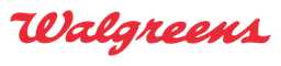 Walgreens logo, wordmark version, on a transparent background
