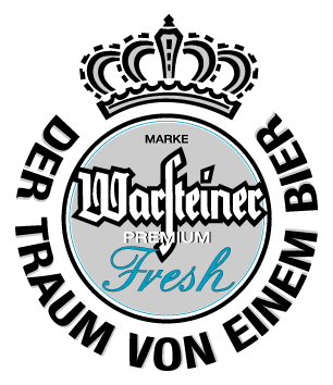 Warsteiner logo, monochrome icon version, on a transparent background