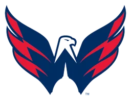 Washington Capitals logo, horizontal version, on a transparent background