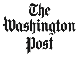 Washington Post logo, black version, on a transparent background