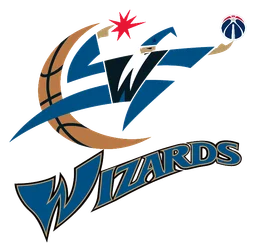 Washington Wizards logo, icon version, on a transparent background