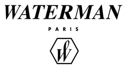 Waterman logo, black version, on a transparent background