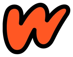 Wattpad logo, horizontal version, on a transparent background
