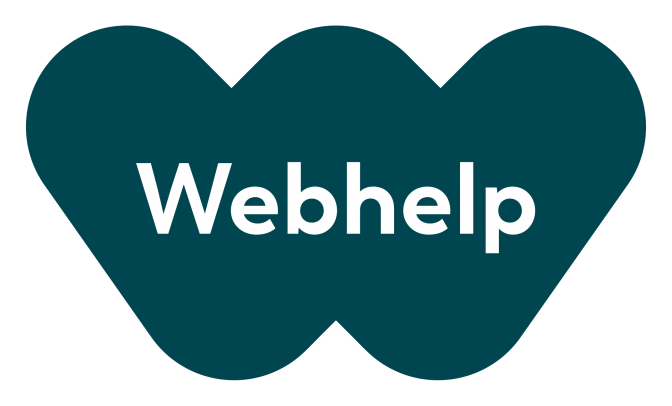 Webhelp logo on a transparent background