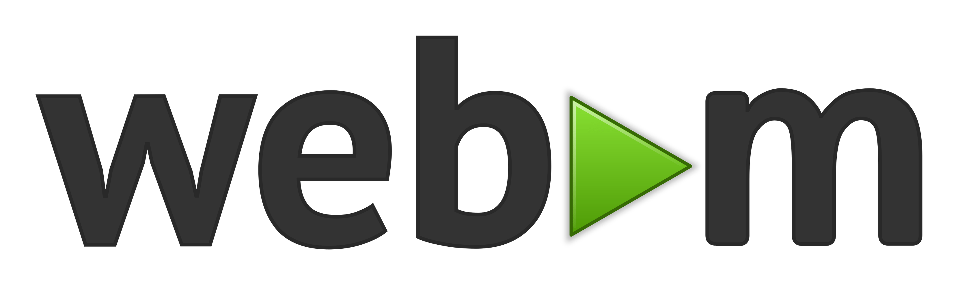 Webm Logo auf transparentem Hintergrund