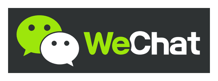 WeChat logo on a transparent background