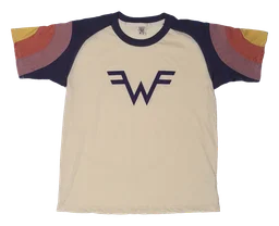 Weezer logo, horizontal version, on a transparent background