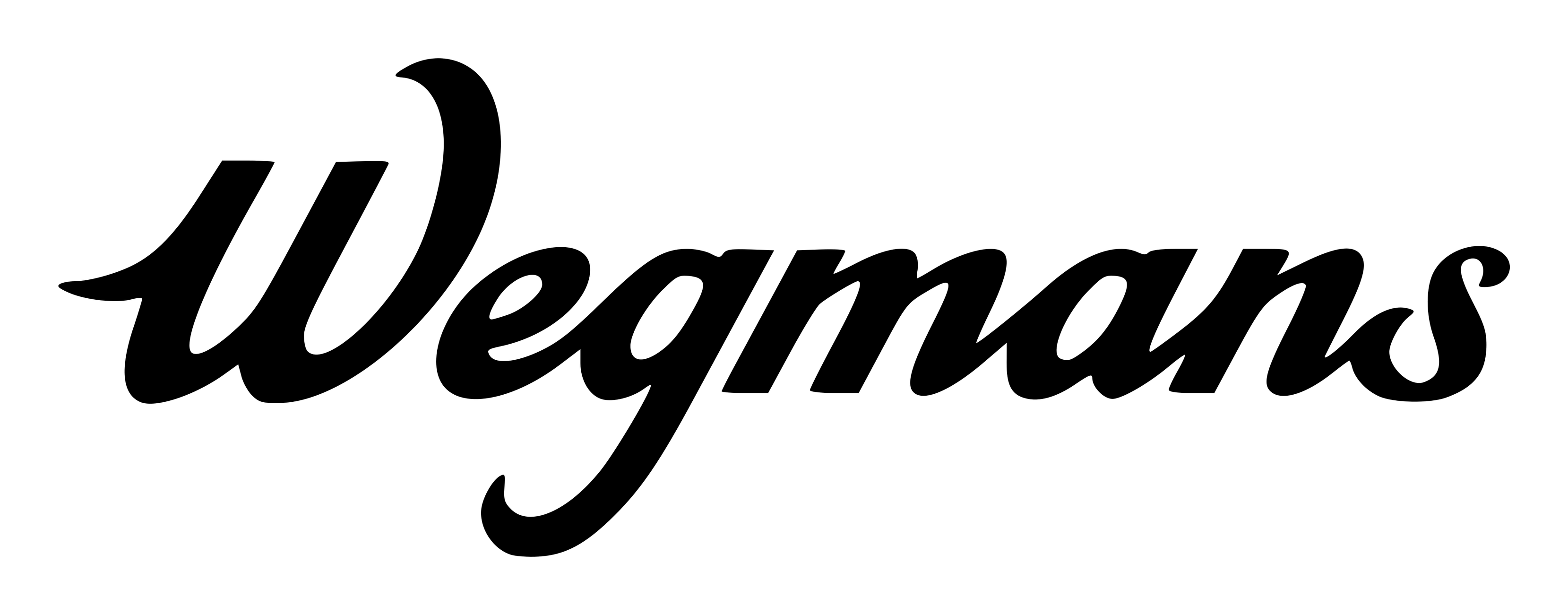 Wegmans logo on a transparent background