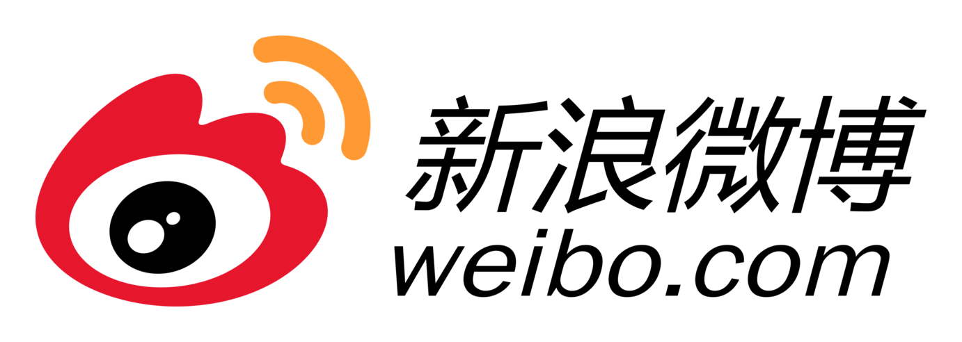 Weibo logo on a transparent background