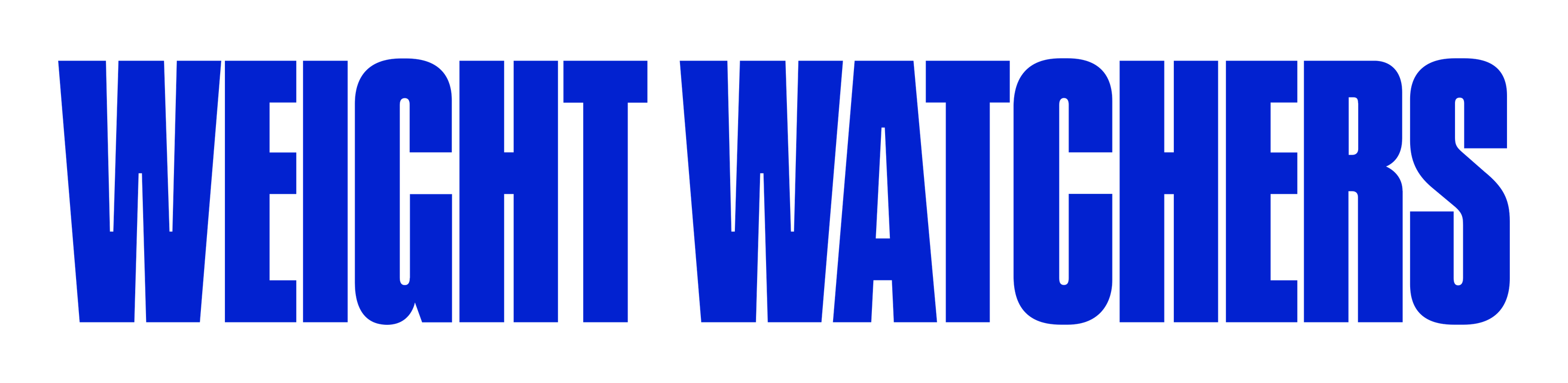 Weight Watchers logo on a transparent background