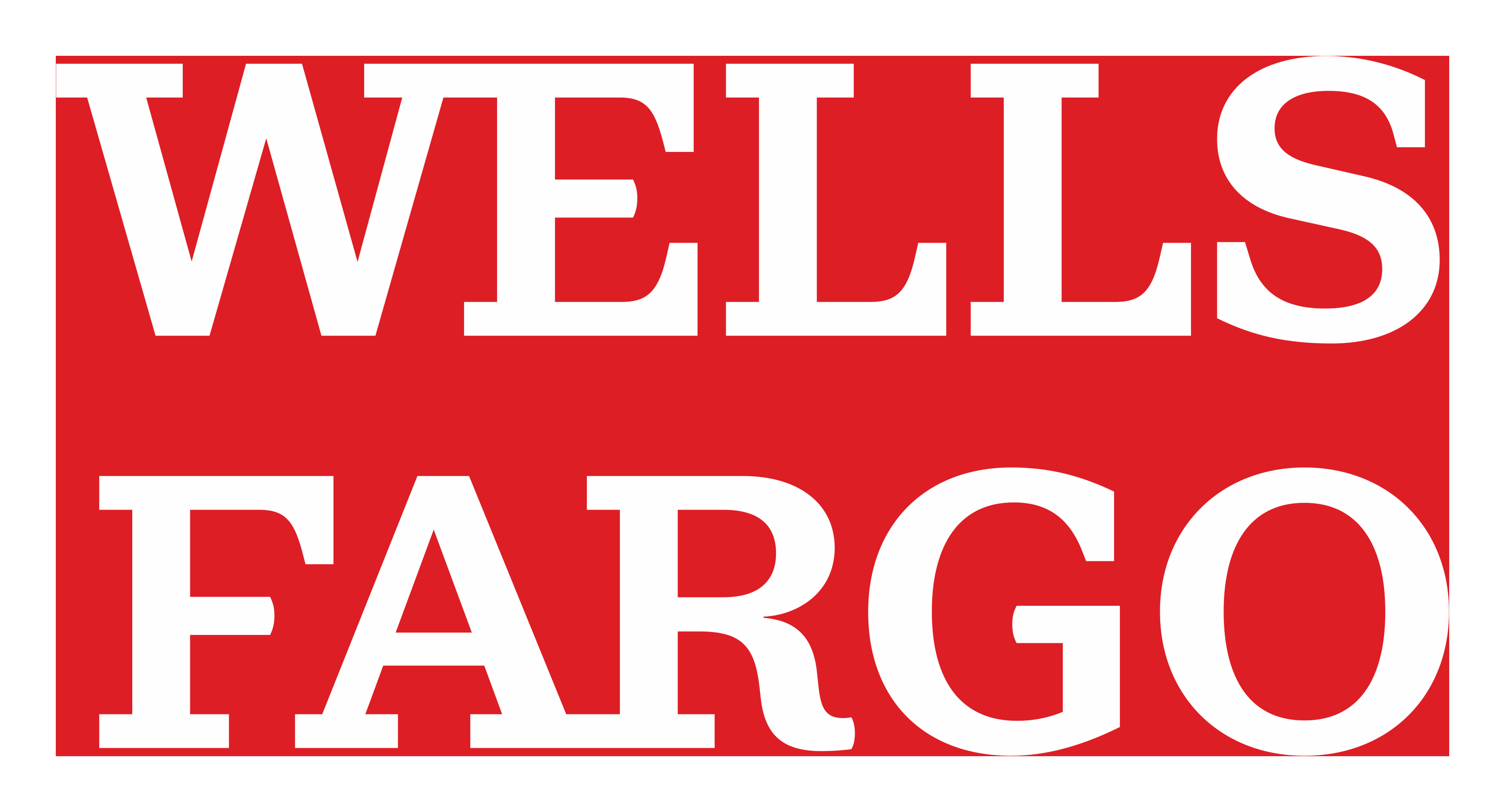 Wells Fargo logo on a transparent background