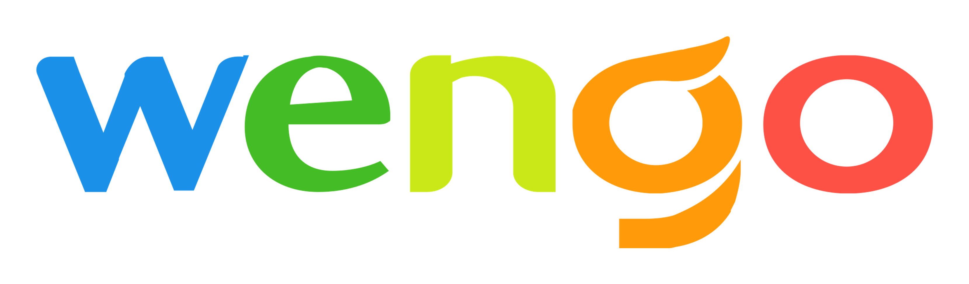 Wengo logo on a transparent background