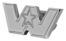 Western Star のロゴ、モノクロバージョン（背景透過）