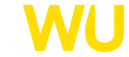 Western Union logo, horizontal version, on a transparent background