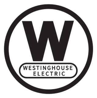 Westinghouse Electric Logo, Variante Icon schwarz, auf transparentem Hintergrund