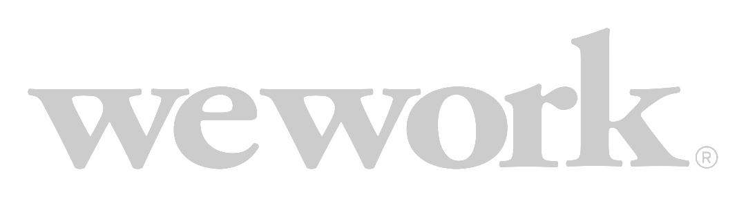 Wework logo on a transparent background