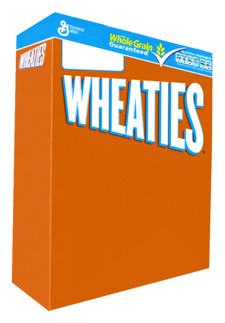 Wheaties logo, horizontal version, on a transparent background