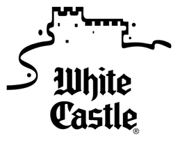 White Castle logo, black version, on a transparent background