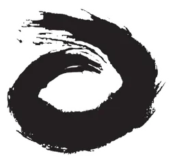 White Rabbit Gallery logo, black icon version, on a transparent background