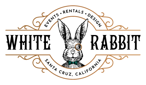 White Rabbit Gallery logo on a transparent background