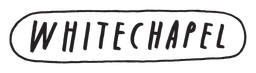 Whitechapel logo, black wordmark version, on a transparent background