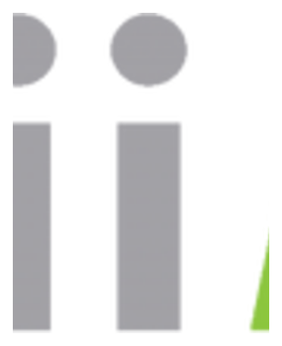 Wii Fit logo, monochrome icon version, on a transparent background