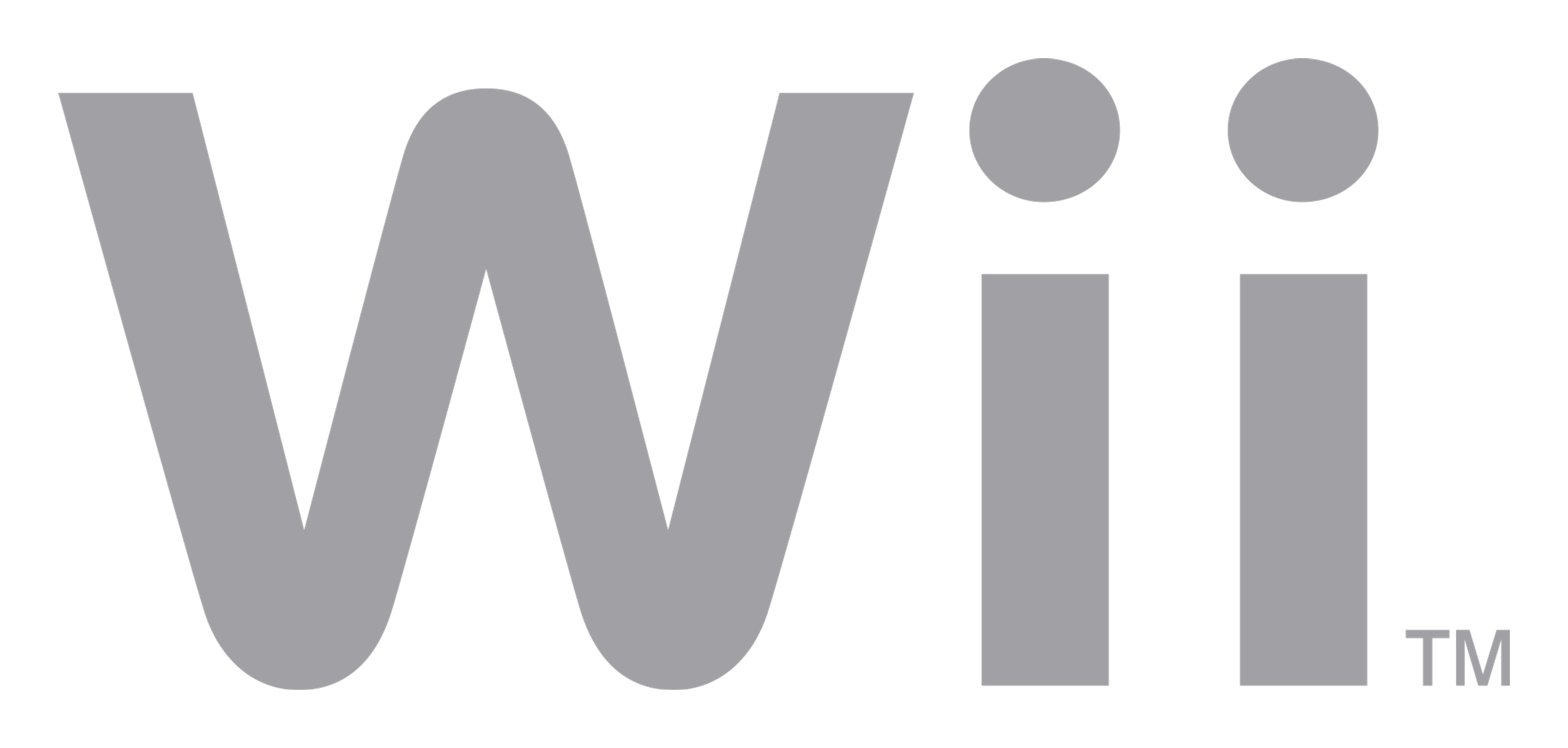 Wii Logo auf transparentem Hintergrund