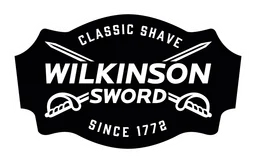 Wilkinson Sword logo, monochrome version, on a transparent background