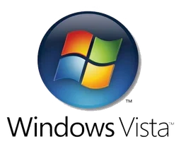 Windows Vista のロゴ、horizontalバージョン（背景透過）