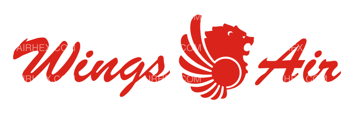 Wings Air logo on a transparent background