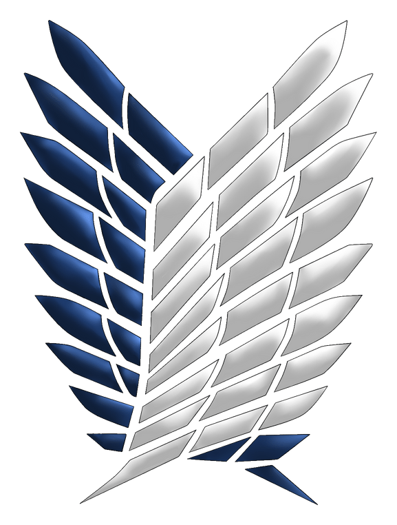 Wings logo on a transparent background