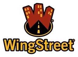 Wingstreet Logo, Variante horizontal, auf transparentem Hintergrund