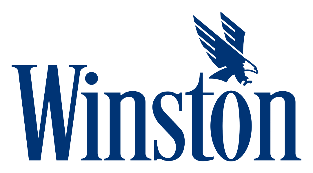 Winston Logo auf transparentem Hintergrund