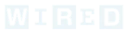 Wired logo, white wordmark version, on a transparent background