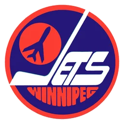 Wnnipeg Jets logo, icon version, on a transparent background