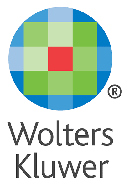Wolters Kluwer logo, horizontal version, on a transparent background