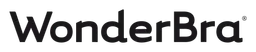Wonderbra Logo, Variante Wortmarke schwarz, auf transparentem Hintergrund