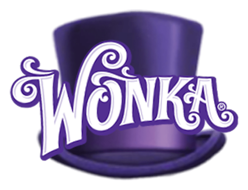 Wonka logo on a transparent background
