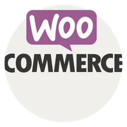 Woocommerce logo, icon version, on a transparent background