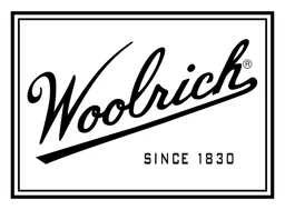 Woolrich logo, white version, on a transparent background