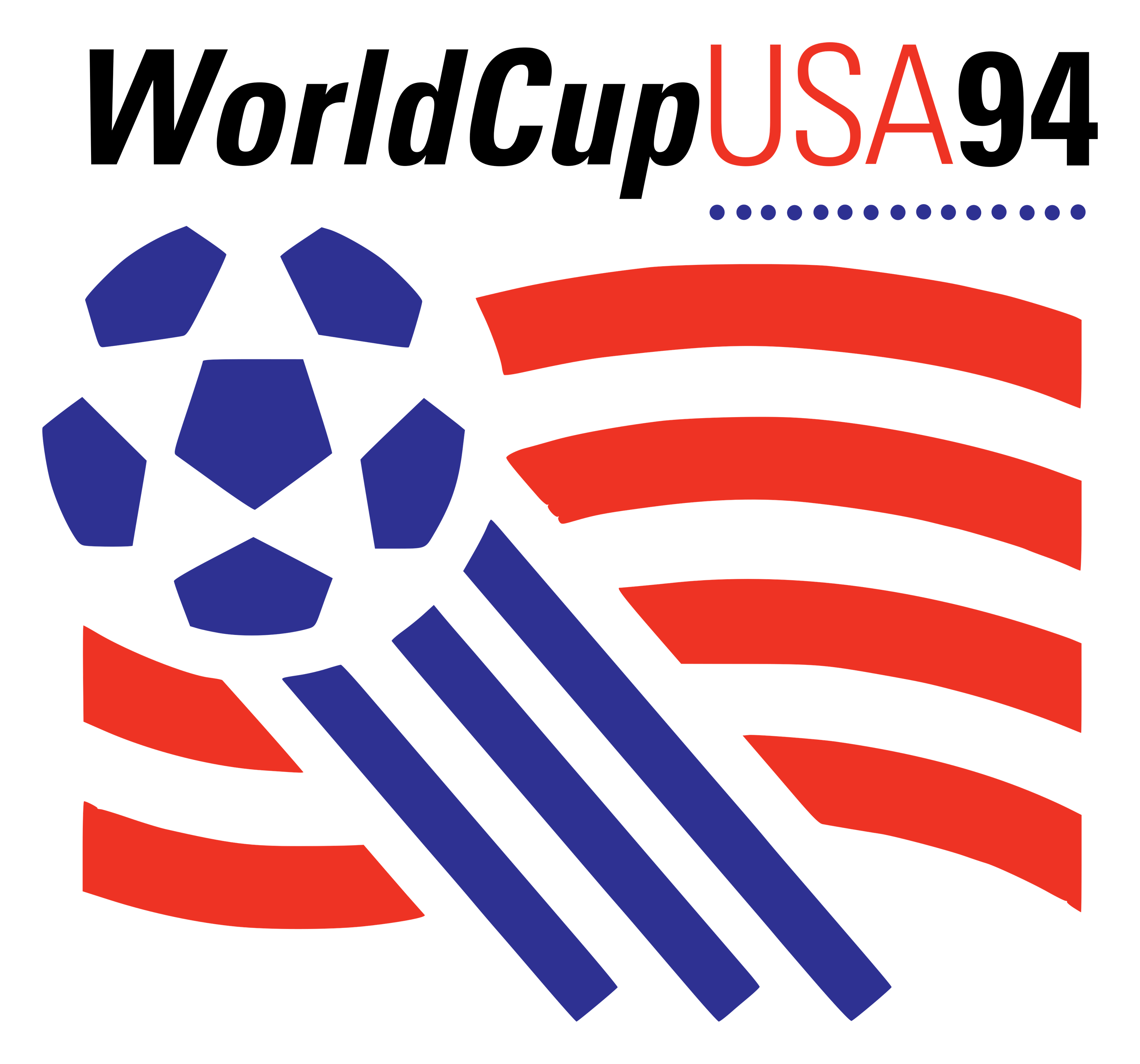 World Cup 1994 logo on a transparent background