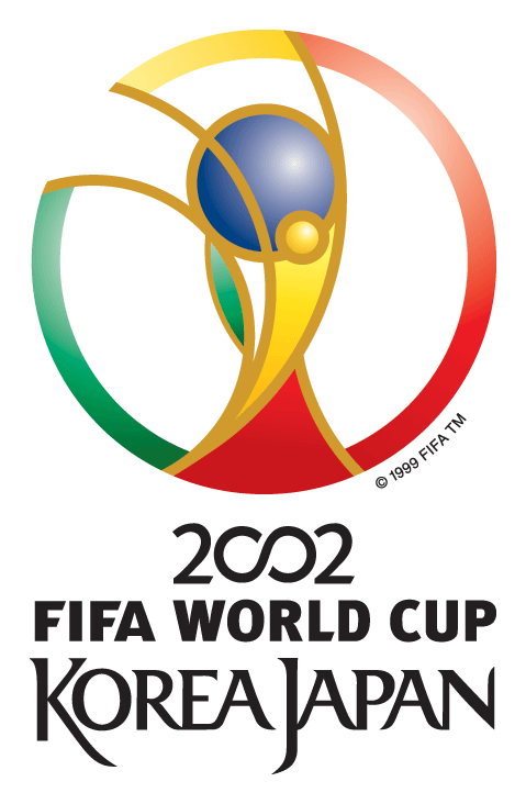 World Cup 1998 logo, horizontal version, on a transparent background