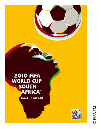 World Cup 2010 logo, horizontal version, on a transparent background