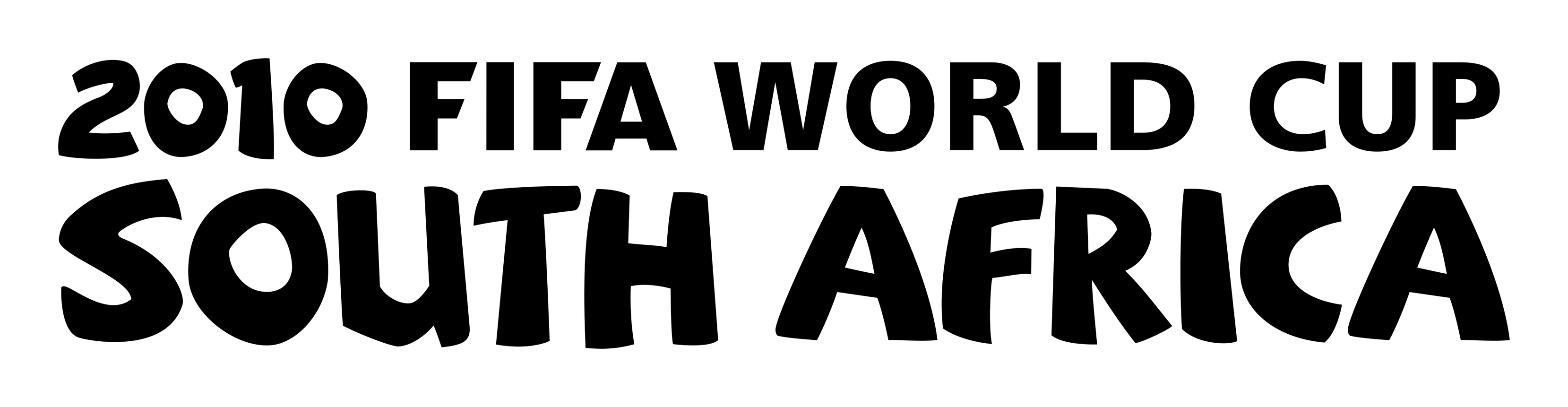 World Cup 2010 logo on a transparent background