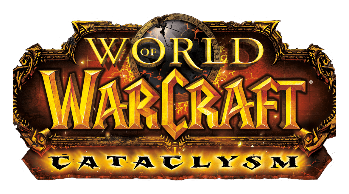 World of Warcraft logo on a transparent background