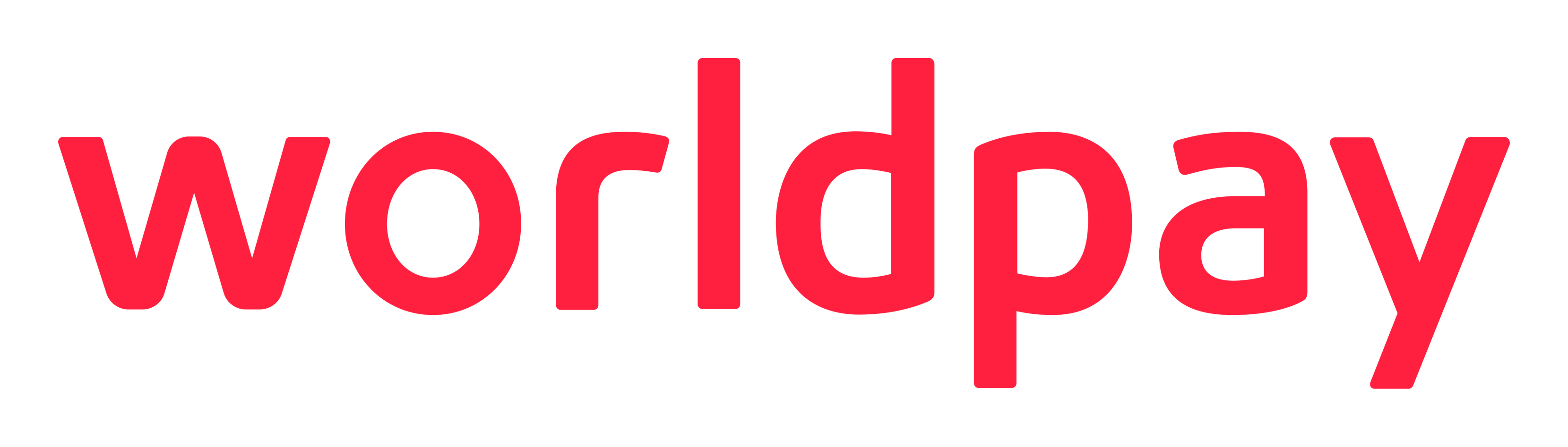 Worldpay logo on a transparent background