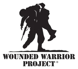 Wounded Warrior Project logo, black icon version, on a transparent background