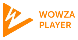Wowza logo, horizontal version, on a transparent background