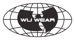 Wu Tang Clan logo, black version, on a transparent background